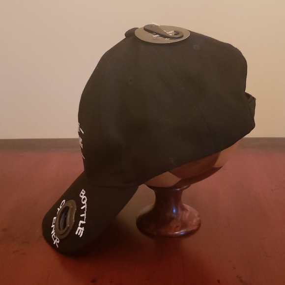 NWT- BLACK 100% COTTON IRISH DRINKING CAP - Picture 3 of 7